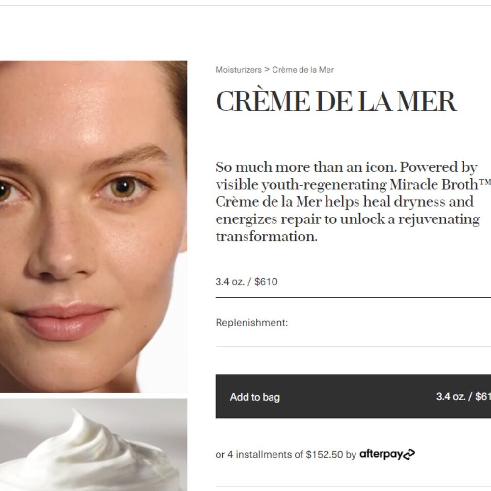 La Mer The Moisturizing cream 3.4oz/ 100ml New in Box - Picture 5 of 6